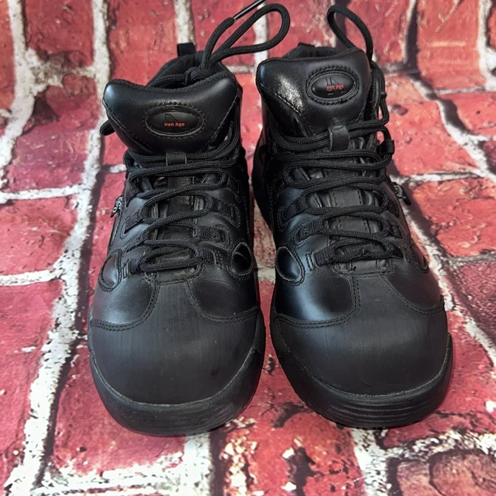 Iron Age E.S.D. Chip-Tec Leather Safety Shoes 7 mw men’s boots